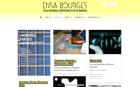 Ensa bourges | Actualité