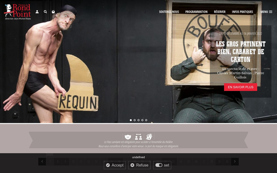 Theatredurondpoint | Théâtre du RondPoint Paris
