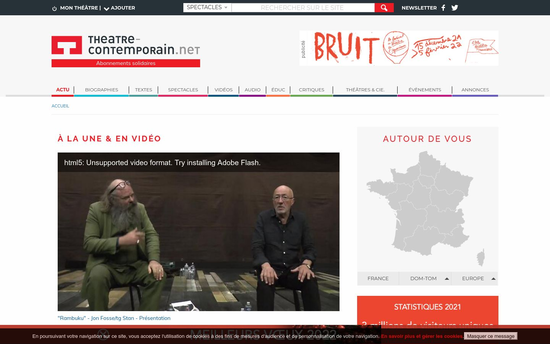 Theatre contemporain | Théâtre contemporain Auteurs de théâtre, spectacles, mise en scène et tout l’univers du théâtre