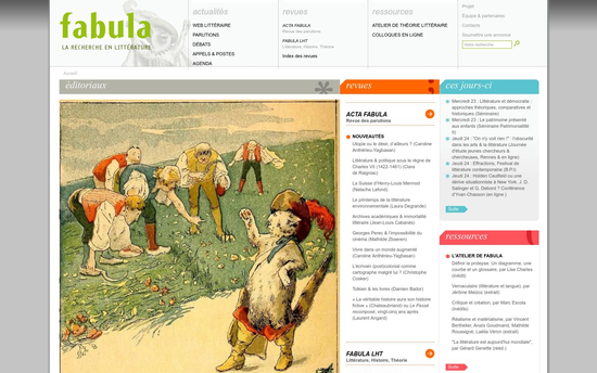 Fabula | Fabula, la recherche en littérature