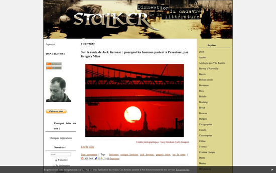Juanasensio | Stalker est le blog érudit et polémique de Juan Asensio, auteur, essayiste et critique littéraire