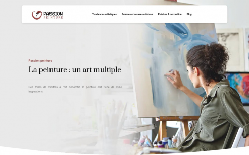 Vivre pleinement sa passion pour la peinture
