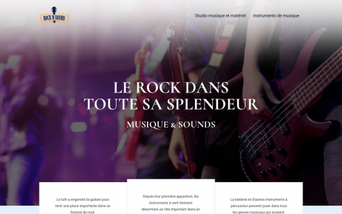 Découvrir et vivre dans l’univers de la musique rock