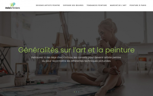 Ateliers Parisiens – Guide de la formation et de l’univers de l’art