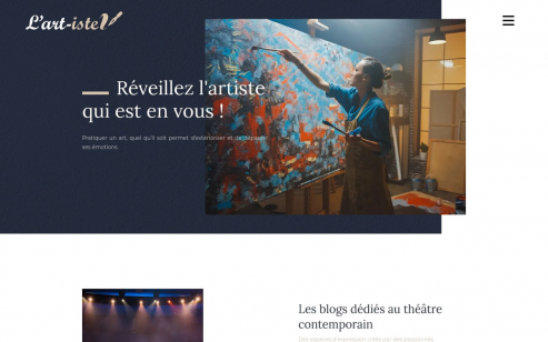 L’artiste : l’art sous toutes ses formes