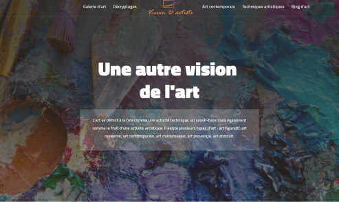 https://www.visiondartiste.fr