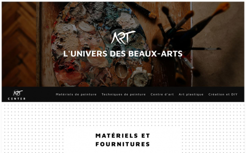 Art Center | Matériels et techniques de peinture