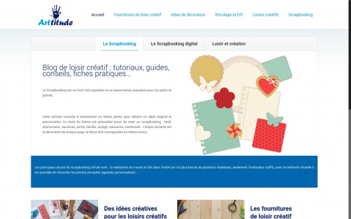 Arttitude : Idées créatives pour les loisirs créatifs