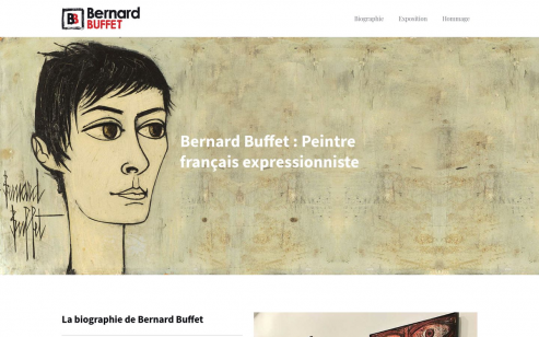Bernard Buffet, le peintre expressionniste français